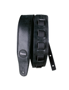 Basso® CLASSIC Black Correa Guitarra Cuero 7cm Largo: 145cm