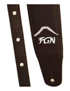 Basso® CLASSIC FGN Correa Guitarra 7cm Largo: 145cm Logo Bordado