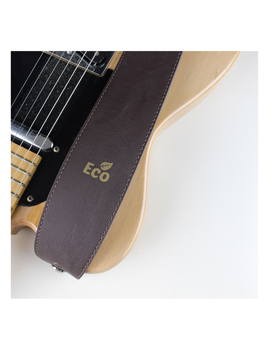 Basso® EcoStrap® Vegana Correa Guitarra 6cm Largo: 145cm | Café