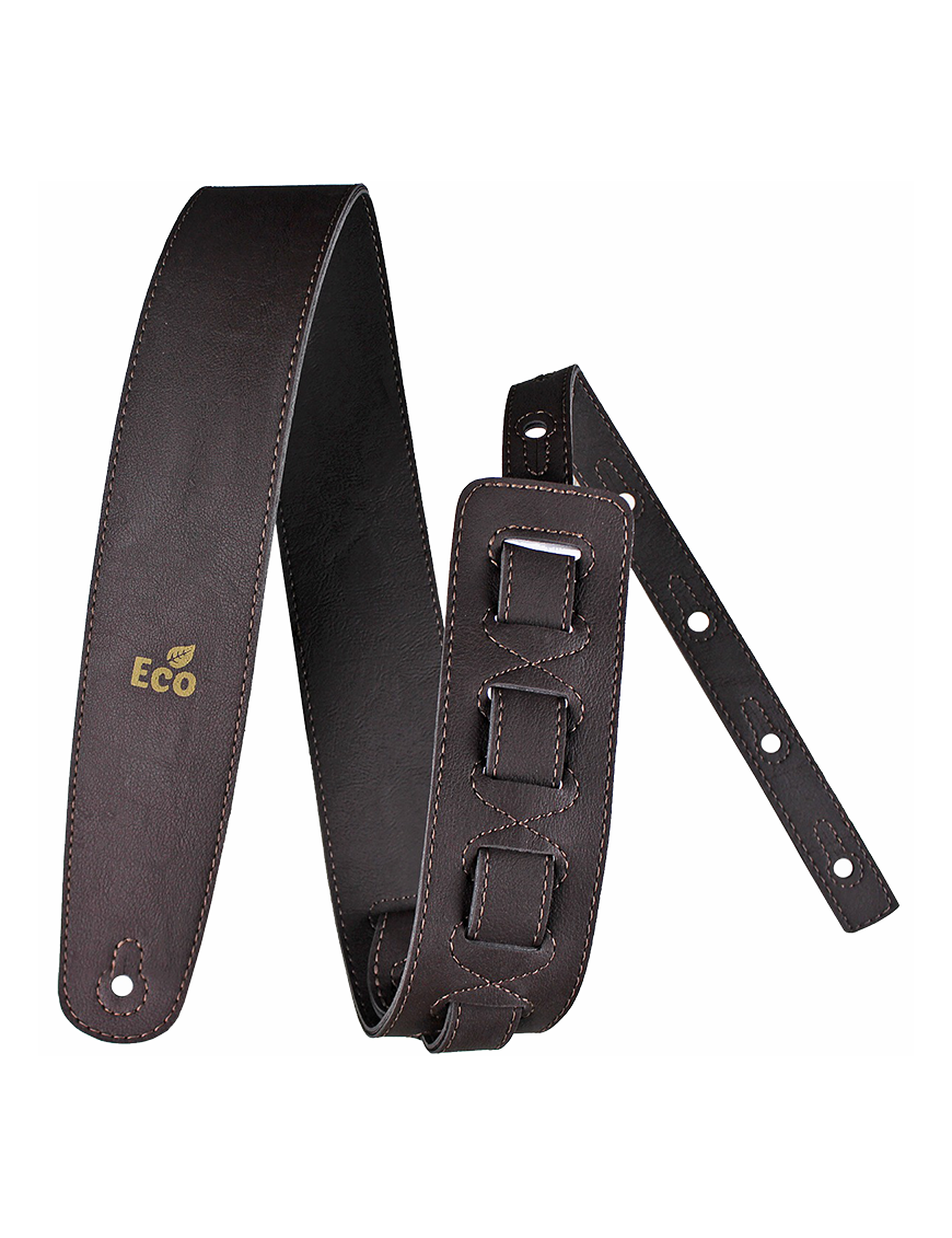 Basso® EcoStrap® Vegana Correa Guitarra 6cm Largo: 145cm | Café