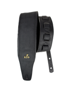 Basso® EcoStrap® Vegana ECOBASS Soft Correa Bajo 8.5cm Largo: 145cm | Negro