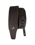 Basso® EcoStrap® Vegana ECOBASS Soft Correa Bajo 8.5cm Largo: 145cm| Café
