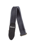 Basso® EXTRAVAGANZA Correa Guitarra Algodón 5cm Largo: 150cm | Negro Tweed