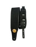 Basso® FB Gamuza Correa Bajo 8.5cm Largo: 145cm | Negro