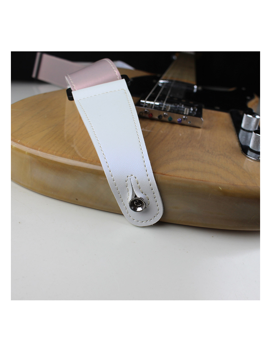 Basso® Chrome Line Rose Correa Guitarra 5cm Largo: 145cm