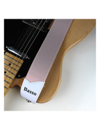 Basso® Chrome Line Rose Correa Guitarra 5cm Largo: 145cm