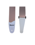 Basso® Chrome Line Rose Correa Guitarra 5cm Largo: 145cm