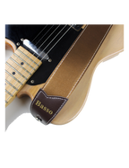 Basso® Chrome Line Gold Correa Guitarra 5cm Largo: 145cm