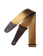 Basso® Chrome Line Gold Correa Guitarra 5cm Largo: 145cm