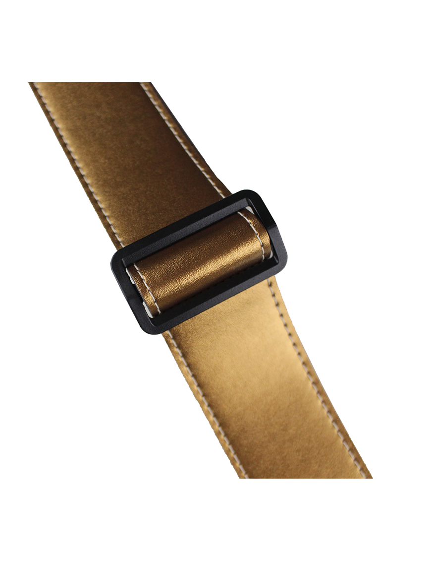 Basso® Chrome Line Gold Correa Guitarra 5cm Largo: 145cm