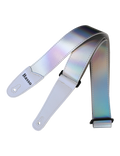 Basso® Chrome Line Sillver Tornasol Correa Guitarra 5cm Largo: 145cm