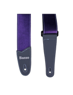 Basso® Chrome Line Purple Correa Guitarra 5cm Largo: 145cm