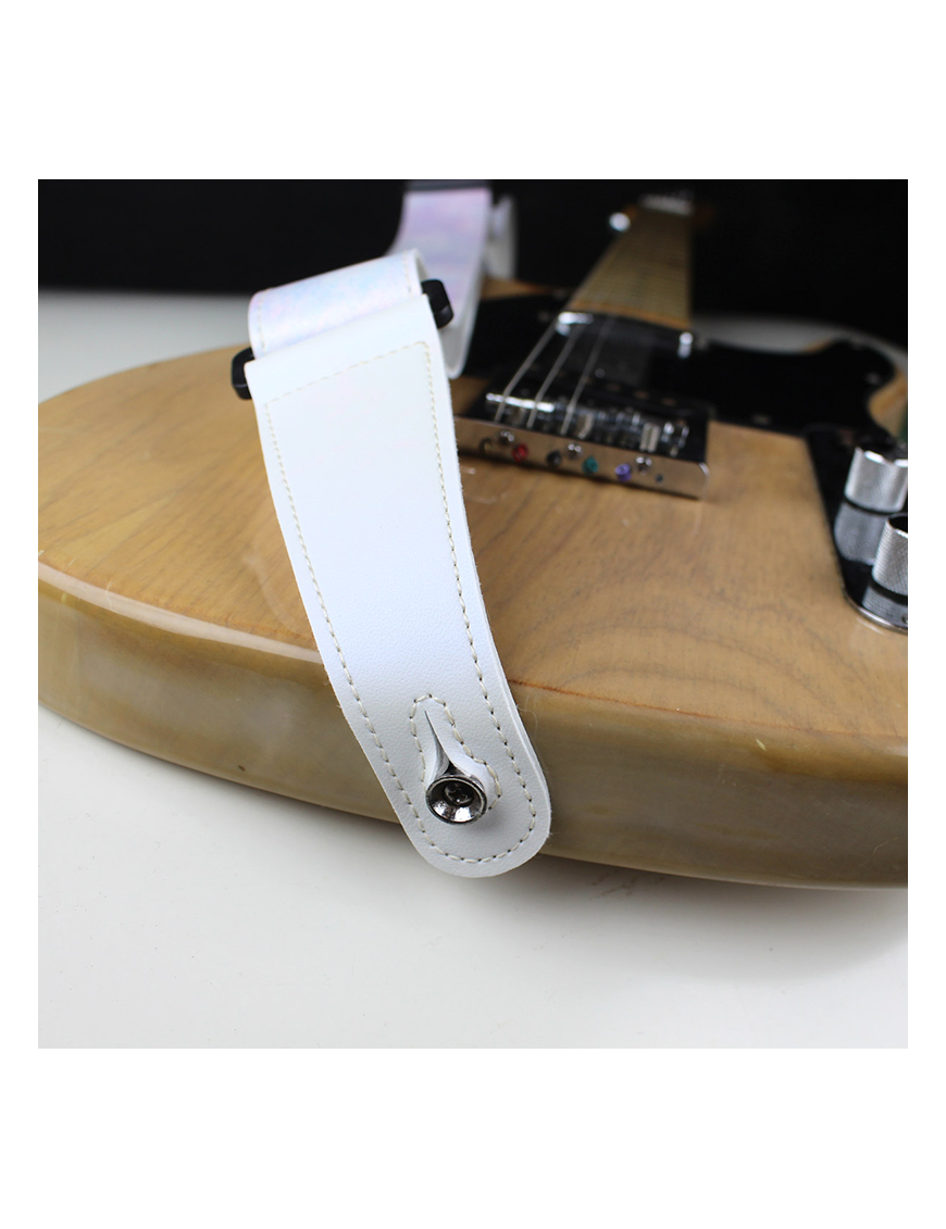Basso® Chrome Line Hippie Correa Guitarra 5cm Largo: 145cm
