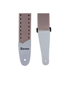 Basso® Chrome Spark Line Rose Correa Guitarra 5cm Largo: 145cm