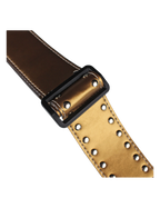 Basso® Chrome Spark Line Gold Correa Guitarra 5cm Largo: 145cm