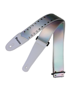Basso® Chrome Spark Line Silver Tornasol Correa Guitarra 5cm Largo: 145cm