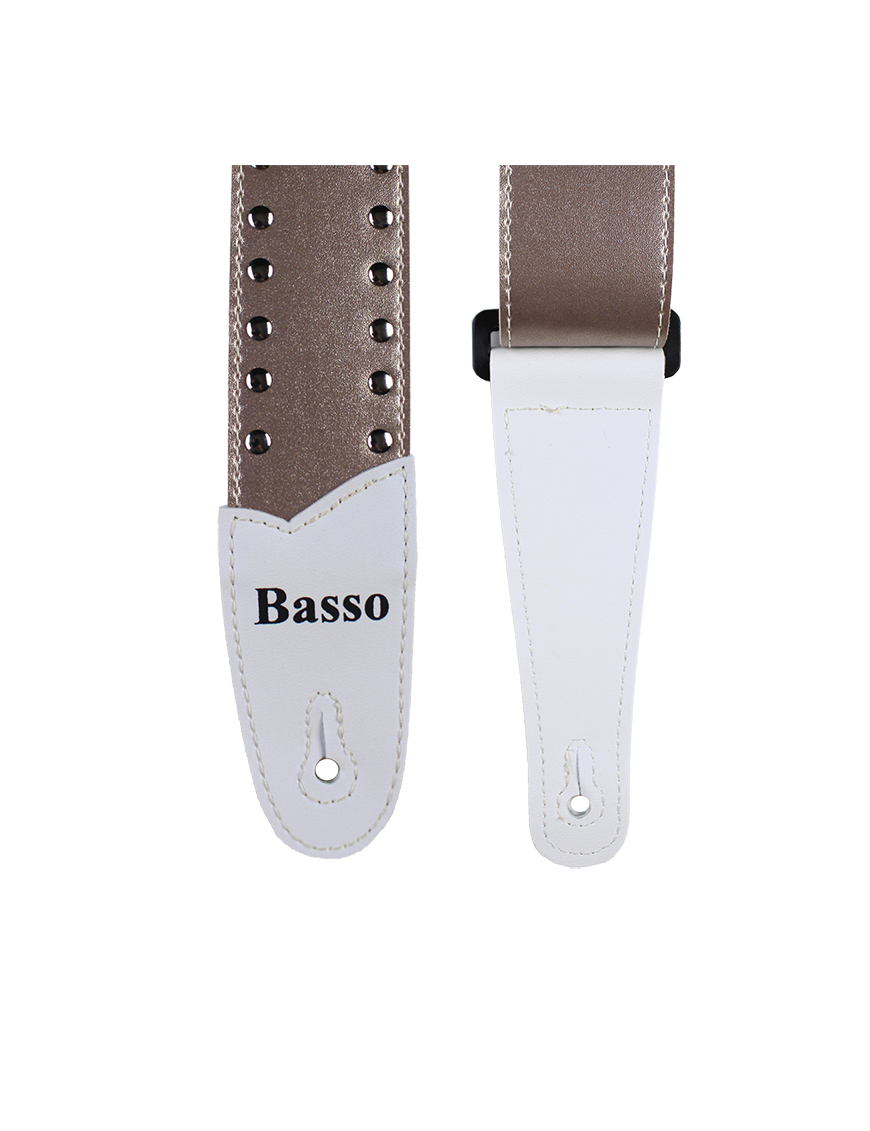 Basso® Chrome Spark Line Cobalt Correa Guitarra 5cm Largo: 145cm