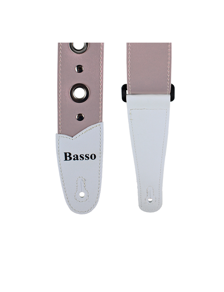 Basso® Chrome Urban Line Rose Correa Guitarra 5cm Largo: 145cm