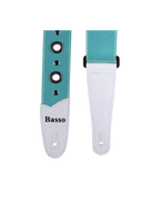 Basso® Chrome Urban Line Acqua Correa Guitarra 5cm Largo: 145cm