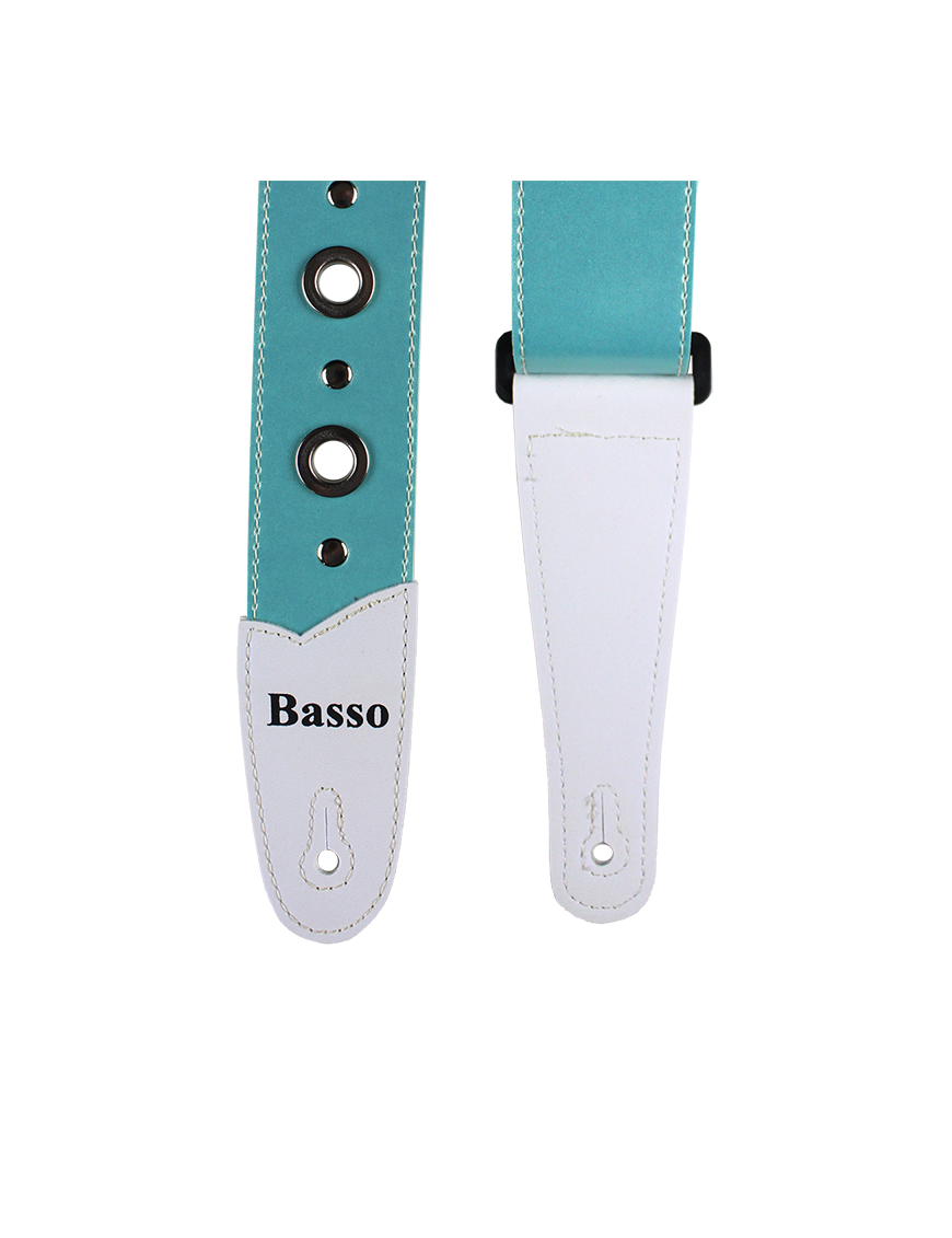 Basso® Chrome Urban Line Acqua Correa Guitarra 5cm Largo: 145cm