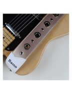 Basso® Chrome Urban Line Cobalt Correa Guitarra 5cm Largo: 145cm