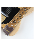 Basso® Chrome Urban Line Gold Correa Guitarra 5cm Largo: 145cm