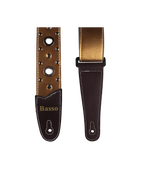 Basso® Chrome Urban Line Gold Correa Guitarra 5cm Largo: 145cm
