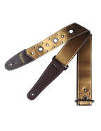 Basso® Chrome Urban Line Gold Correa Guitarra 5cm Largo: 145cm