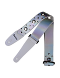 Basso® Chrome Urban Line Silver Tornasol Correa Guitarra 5cm Largo: 145cm