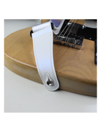 Basso® Chrome Urban Line Silver Tornasol Correa Guitarra 5cm Largo: 145cm