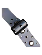 Basso® Chrome Urban Line Silver Tornasol Correa Guitarra 5cm Largo: 145cm