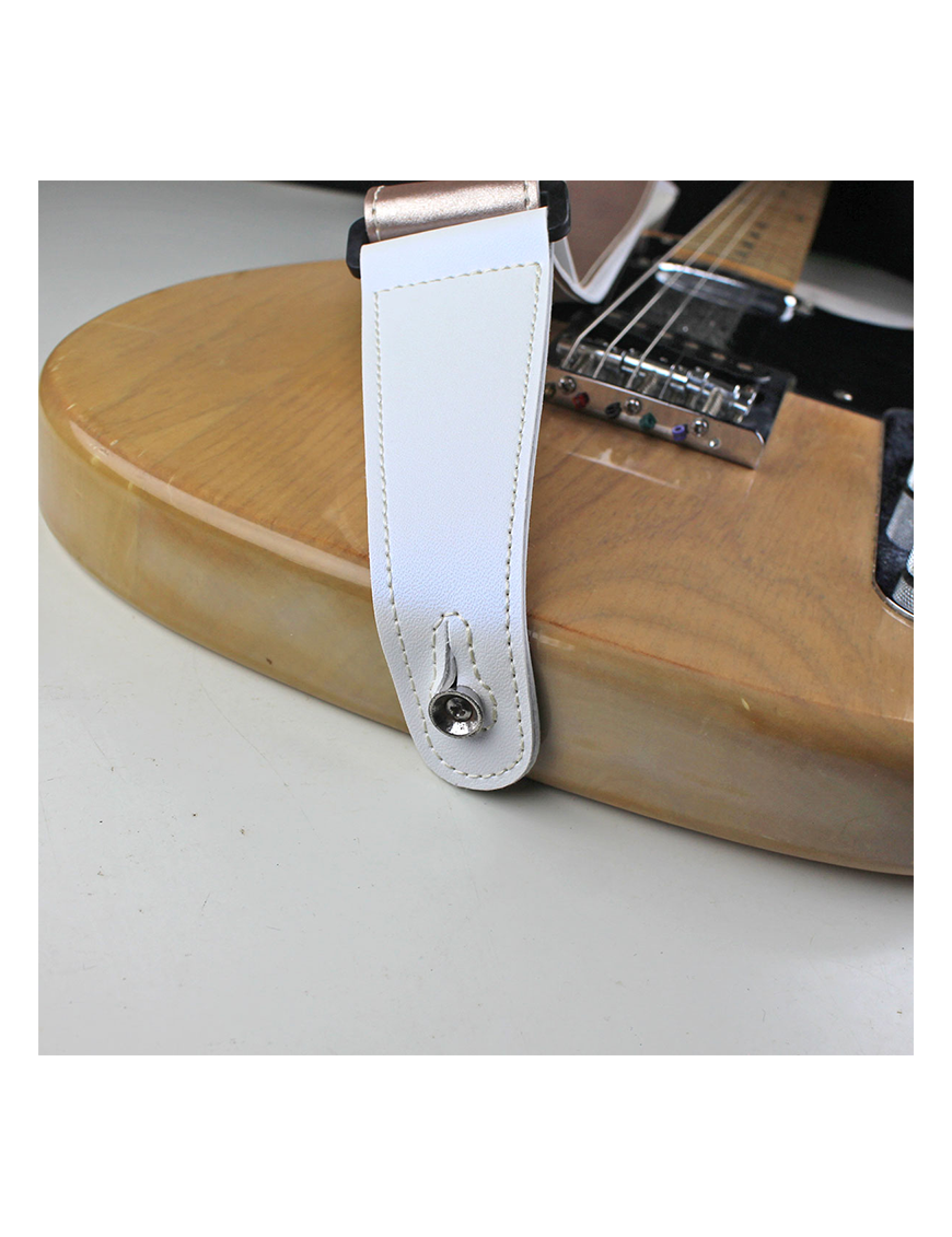 Basso® Chrome Urban Line Cobalt Correa Guitarra 5cm Largo: 145cm