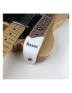 Basso® Chrome Urban Line Cobalt Correa Guitarra 5cm Largo: 145cm