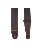 Basso® Wood Line Dark Brown Correa Guitarra 5cm Largo: 145cm