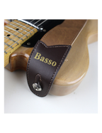 Basso® Wood Line Whiskey Correa Guitarra 5cm Largo: 145cm