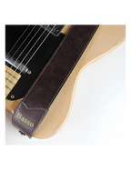 Basso® Wood Line Brown Correa Guitarra 5cm Largo: 145cm