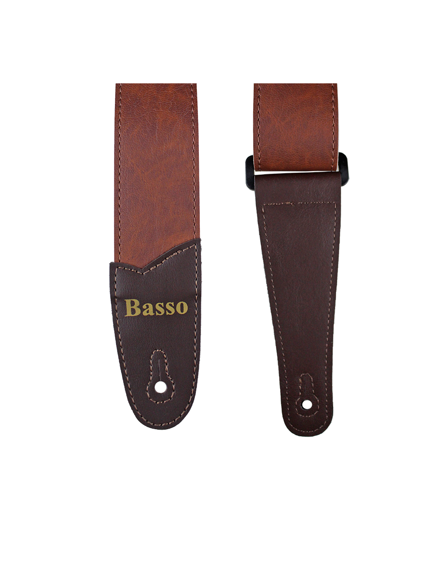 Basso® Wood Line Terracota Correa Guitarra 5cm Largo: 145cm
