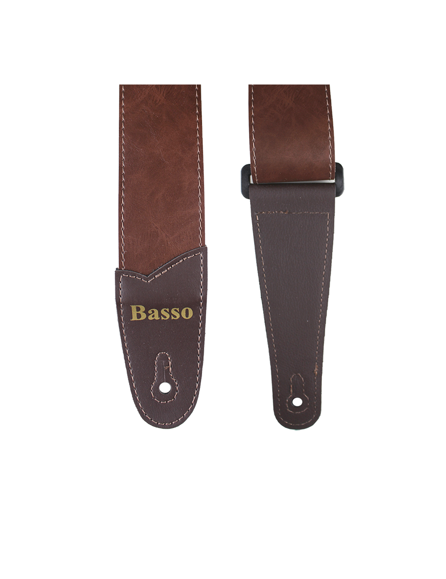 Basso® Vintage Line Caoba Correa Guitarra 5cm Largo: 145cm