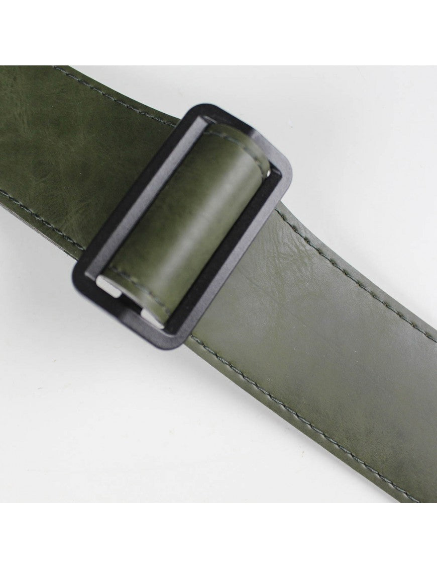 Basso® Vintage Line Moss Green Correa Guitarra 5cm Largo: 145cm