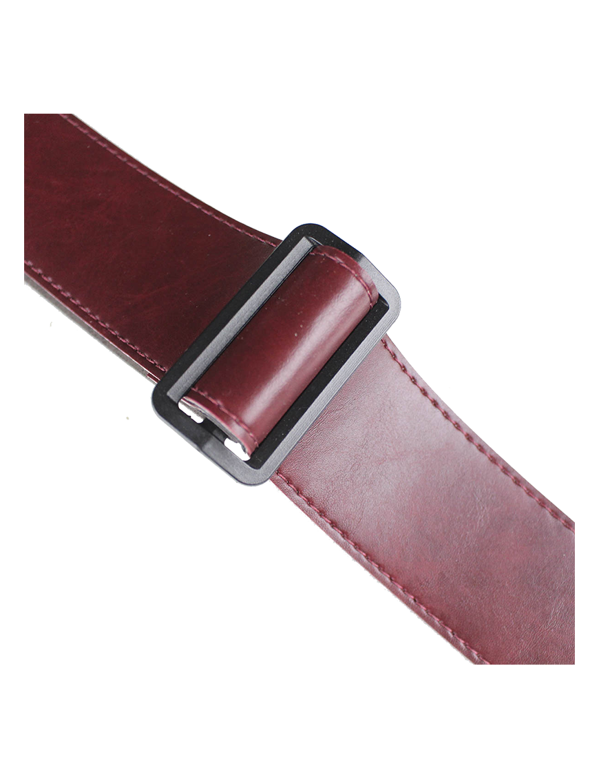 Basso® Vintage Line Burgundy Correa Guitarra 5cm Largo: 145cm