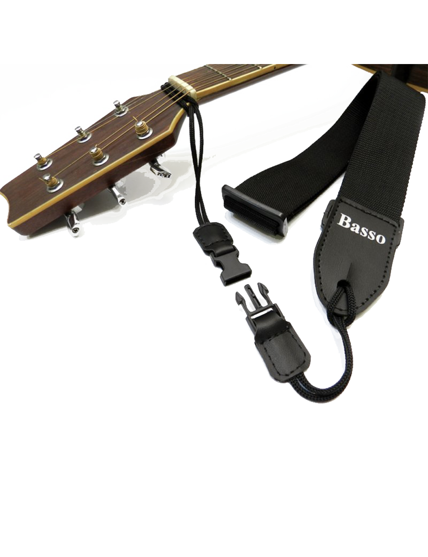Basso® QR-V Adaptador Correa Guitarra Cuello
