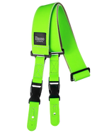Basso® NEON Green Quick Release Correa Guitarra 5cm Largo: 160cm