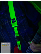 Basso® NEON Green Quick Release Correa Guitarra 5cm Largo: 160cm