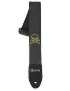 Basso® Design Calavera Correa Guitarra 5cm Largo: 150cm