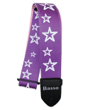 Basso Correa Guitarra Silkscreen Design 71 Star 5 Cm