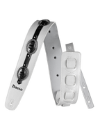 Basso® Country White Correa Guitarra/Bajo 6cm Largo: 145cm