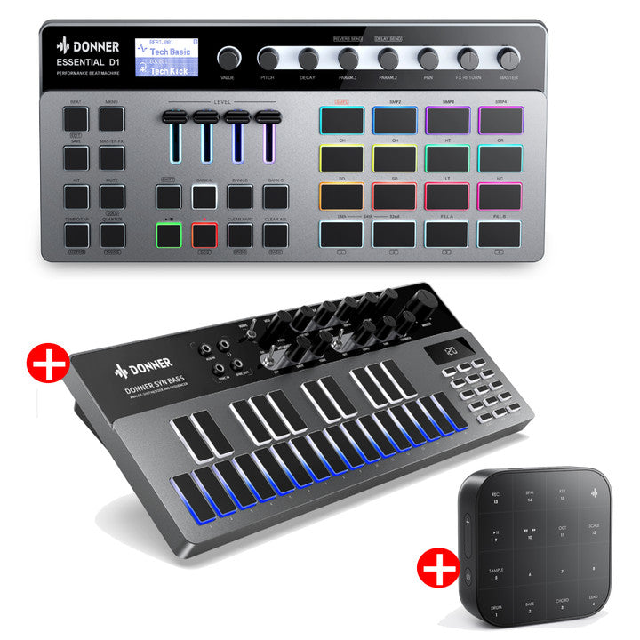 Donner ESSENTIAL B1 Sintetizador de bajo analógico