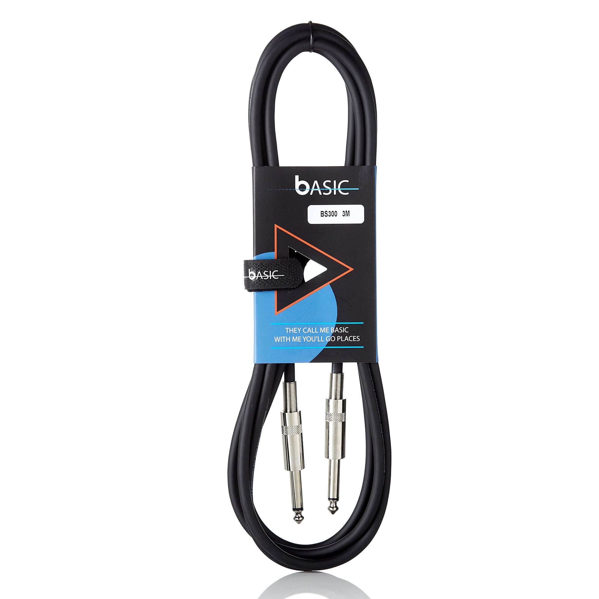 Bespeco Cable de instrumento Plug-Plug / 3 metros