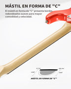 Donner DST-600 Guitarra eléctrica con funda EC6800