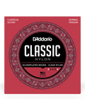 D'addario Ej27n Cuerdas Guitarra Clásica Nylon Classic Tensión Normal 28-43